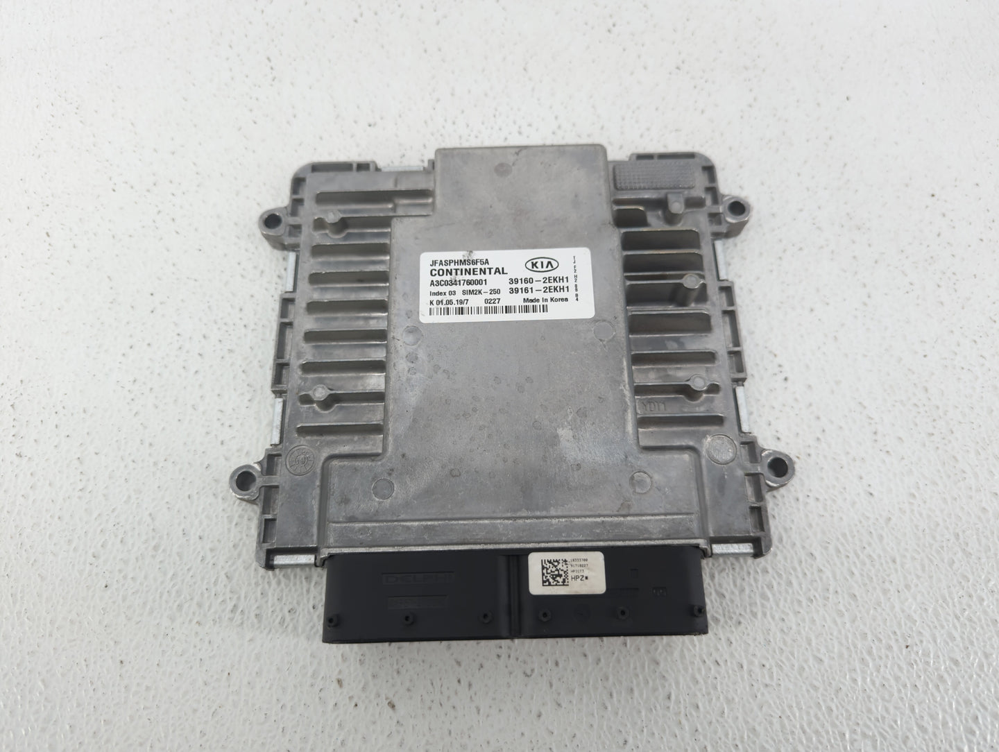 2020 Kia Optima PCM Engine Control Computer ECU ECM PCU OEM P/N:39161-2EKH1 39160-2EKH1 Fits OEM Used Auto Parts - Oemusedau