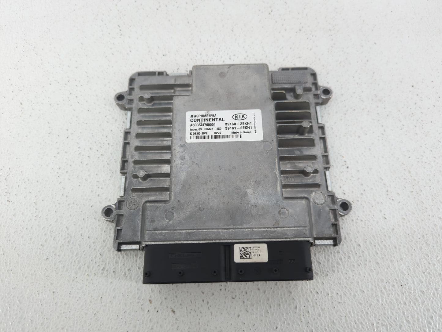 2020 Kia Optima PCM Engine Control Computer ECU ECM PCU OEM P/N:39161-2EKH1 39160-2EKH1 Fits OEM Used Auto Parts - Oemusedau