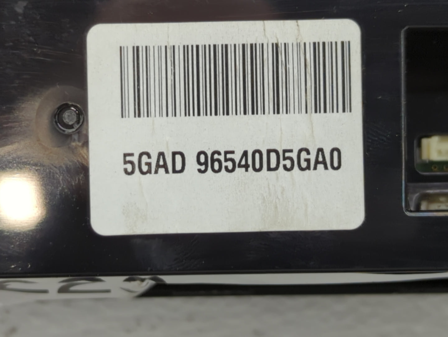 2019-2020 Kia Optima Radio Control Panel - Oemusedautoparts1.com