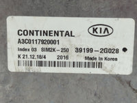 2019-2020 Kia Optima PCM Engine Control Computer ECU ECM PCU OEM P/N:39199-2G028 Fits Fits 2019 2020 OEM Used Auto Parts - O