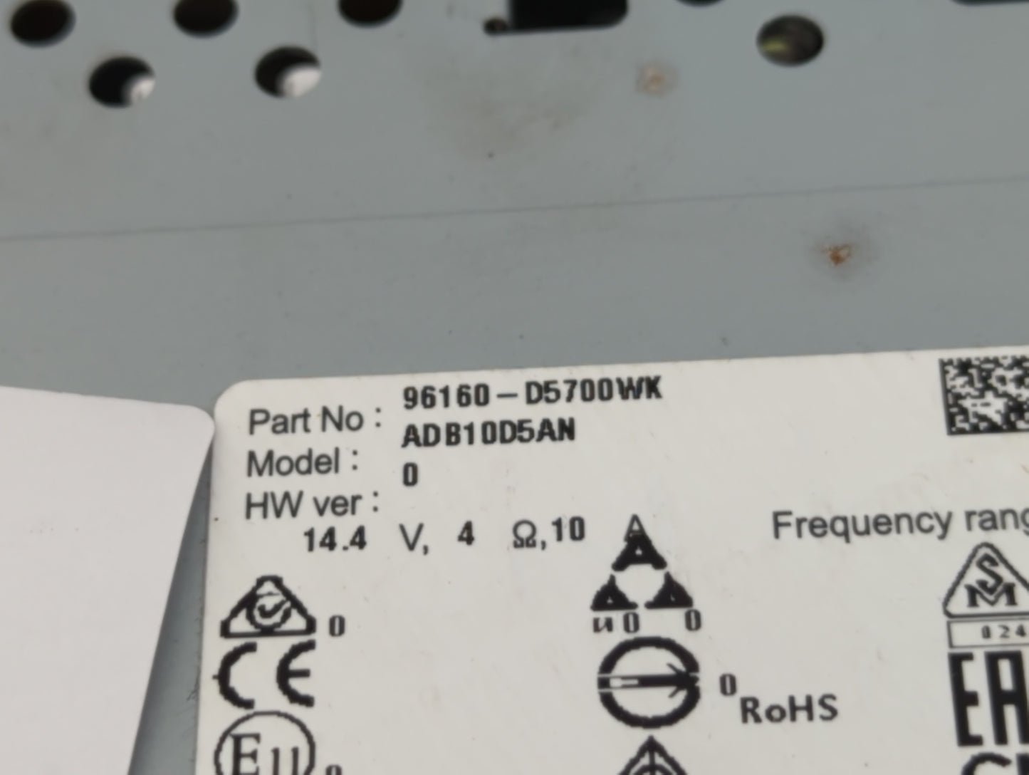 2019-2020 Kia Optima Am Fm Cd Player Radio Receiver - Oemusedautoparts1.com
