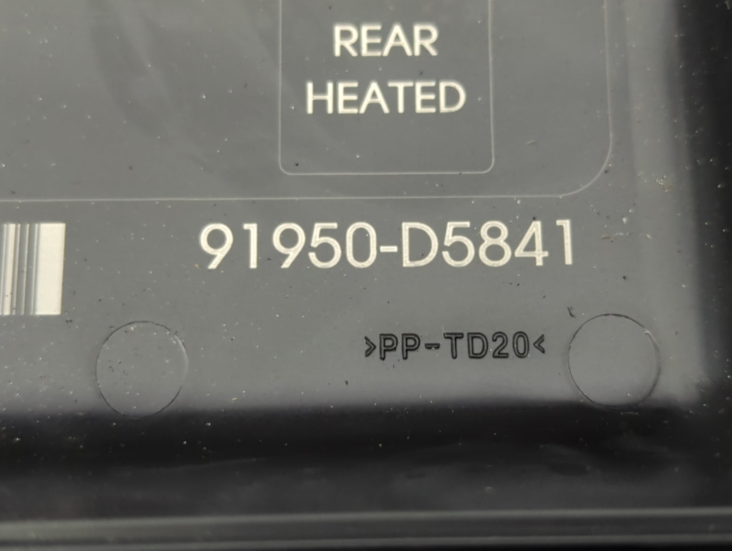 2020 Kia Optima Fusebox Fuse Box Panel Relay Module P/N:91950-D5841 Fits OEM Used Auto Parts - Oemusedautoparts1.com
