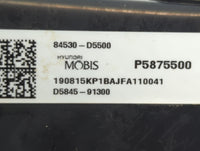 2016-2020 Kia Optima Air Bag Driver Left Steering Wheel Mounted P/N:84530-D5500 Fits Fits 2016 2017 2018 2019 2020 OEM Used 