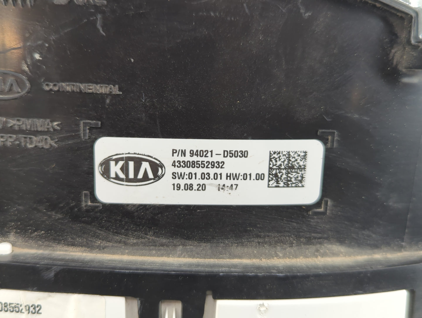 2019-2020 Kia Optima Instrument Cluster Speedometer Gauges P/N:94021-D5030 Miles: Fits Fits 2019 2020 OEM Used Auto Parts - 
