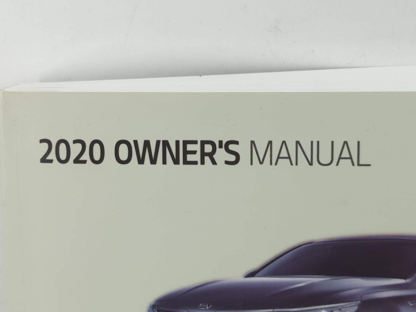 2020 Kia Optima Owners Manual Book Guide P/N:LDG5-EU90D OEM Used Auto Parts - Oemusedautoparts1.com