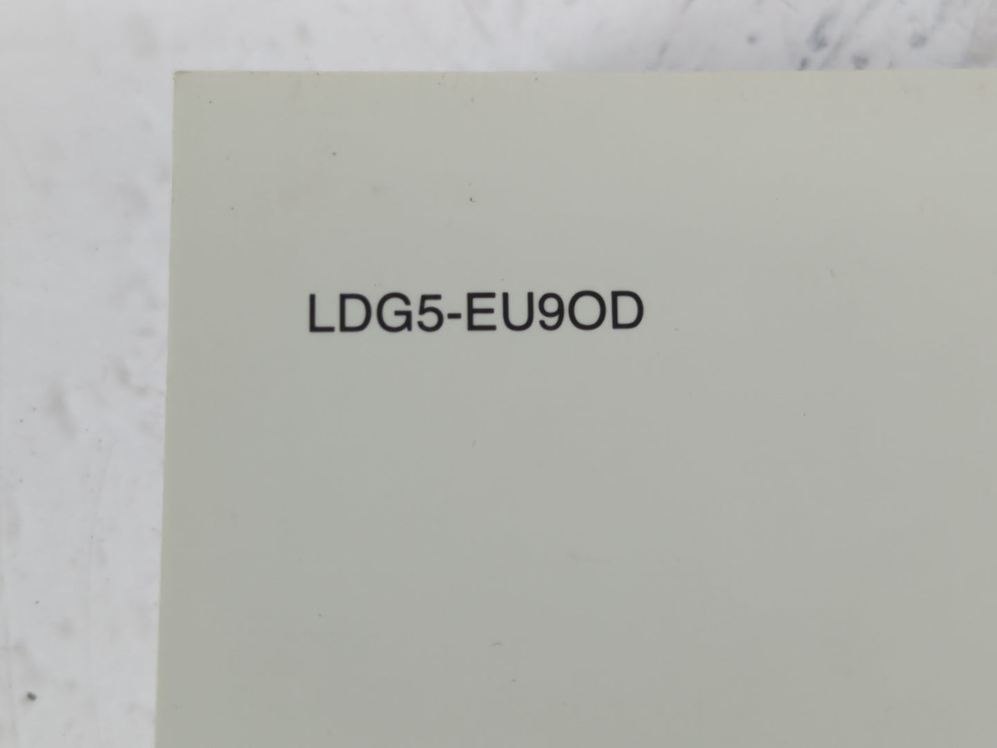 2020 Kia Optima Owners Manual Book Guide P/N:LDG5-EU90D OEM Used Auto Parts - Oemusedautoparts1.com