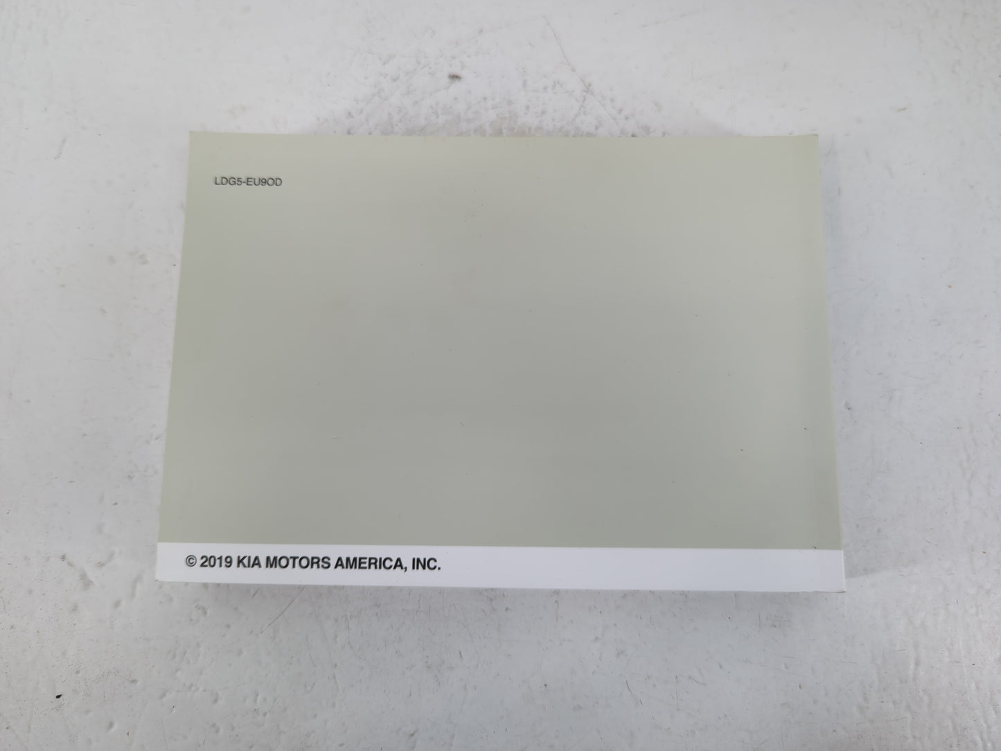2020 Kia Optima Owners Manual Book Guide P/N:LDG5-EU90D OEM Used Auto Parts - Oemusedautoparts1.com
