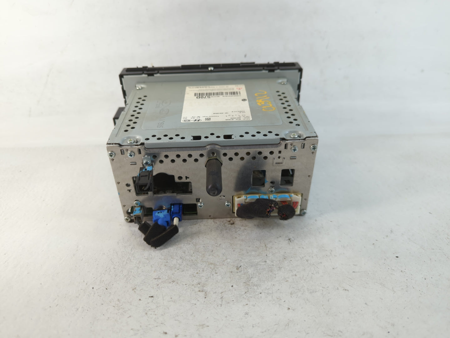 2019-2020 Kia Optima Radio AM FM Cd Player Receiver Replacement P/N:96160-D5700WK Fits Fits 2019 2020 OEM Used Auto Parts - 