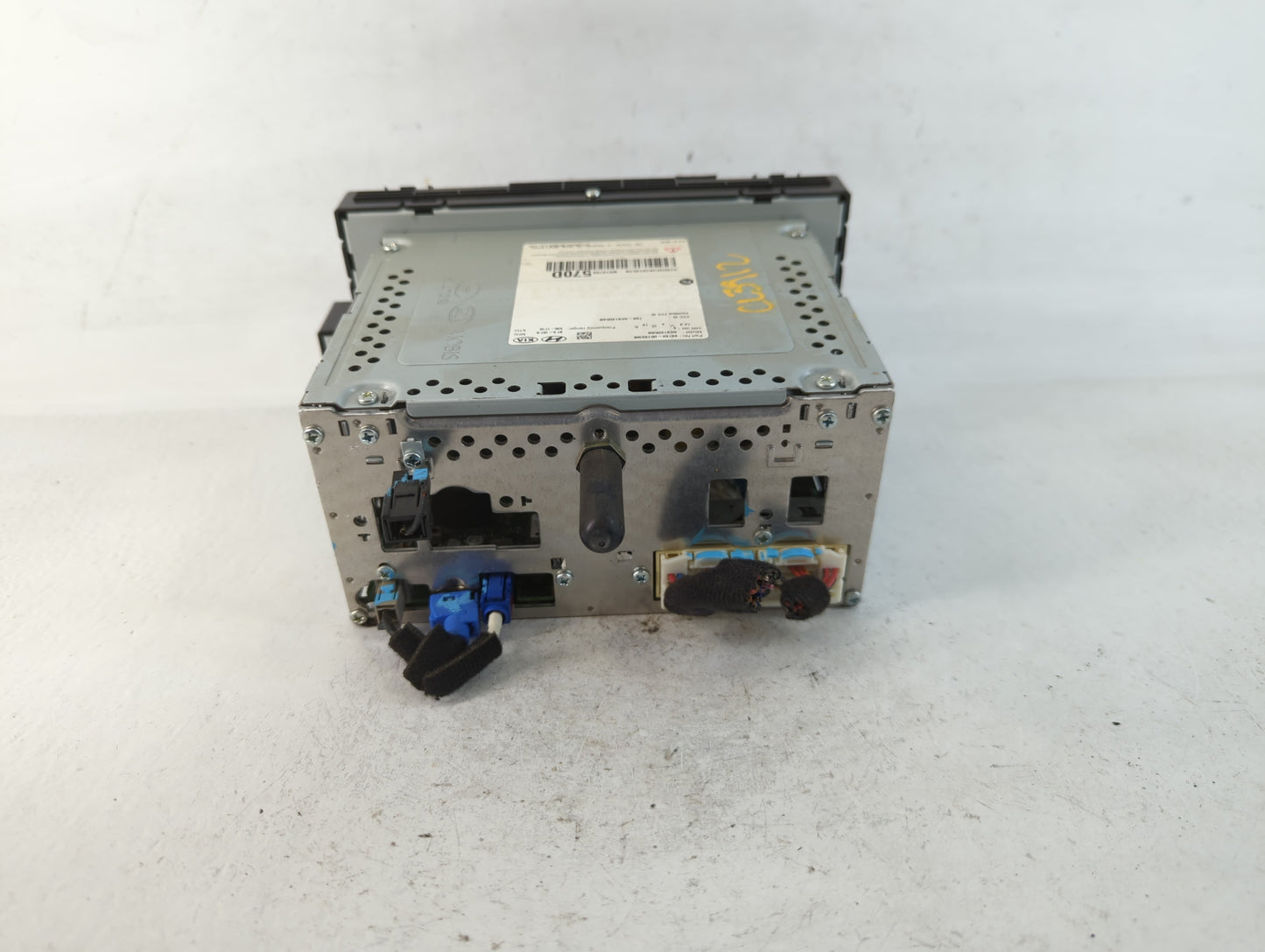2019-2020 Kia Optima Radio AM FM Cd Player Receiver Replacement P/N:96160-D5700WK Fits Fits 2019 2020 OEM Used Auto Parts - 