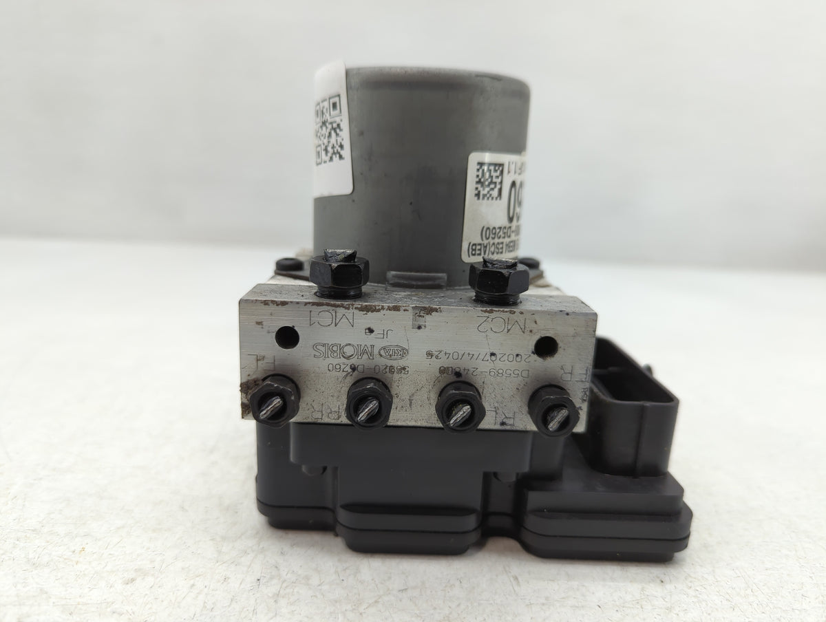 2019-2020 Kia Optima Anti-Lock Brake ABS Pump Module Actuator OEM P/N:61589-43100 58900-D5260 Fits Fits 2019 2020 OEM Used A