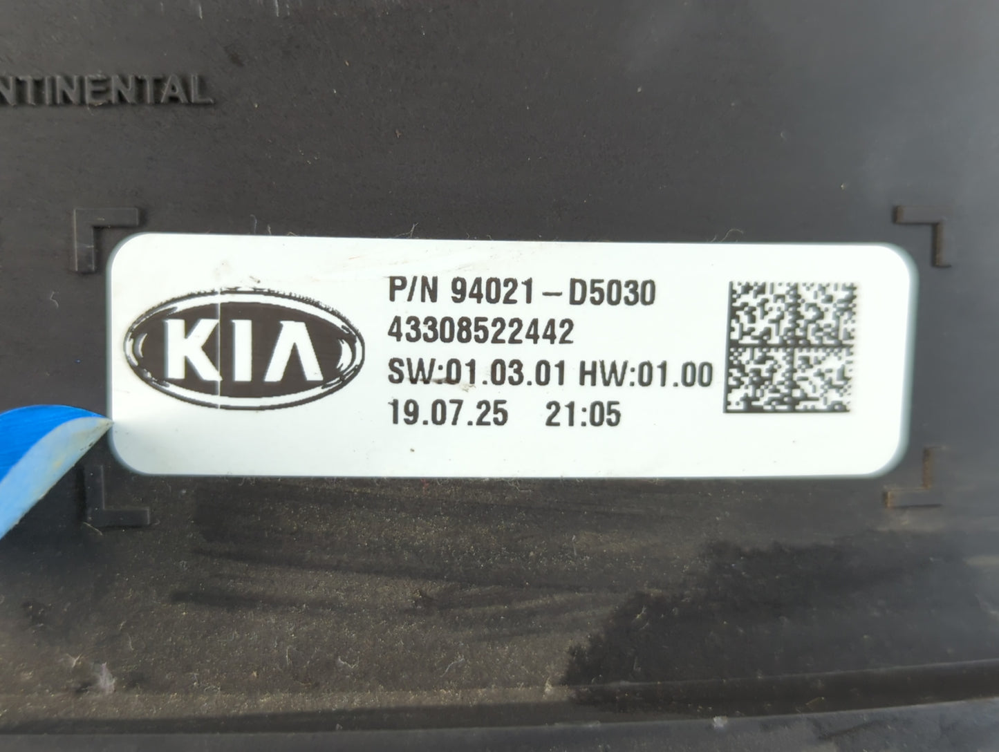 2019-2020 Kia Optima Instrument Cluster Speedometer Gauges P/N:43308522442 94021-D5030 Fits Fits 2019 2020 OEM Used Auto Par