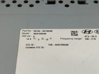 2019-2020 Kia Optima Radio AM FM Cd Player Receiver Replacement P/N:96160-D5700WK Fits Fits 2019 2020 OEM Used Auto Parts - 