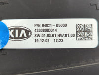 2019-2020 Kia Optima Instrument Cluster Speedometer Gauges P/N:94021-D5030 Fits Fits 2019 2020 OEM Used Auto Parts - Oemused