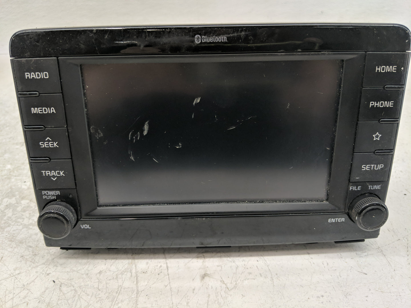 2019-2020 Kia Rio Radio AM FM Cd Player Receiver Replacement P/N:96160H9700FHV Fits Fits 2019 2020 OEM Used Auto Parts - Oem