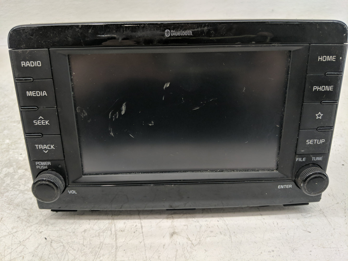 2019-2020 Kia Rio Radio AM FM Cd Player Receiver Replacement P/N:96160H9700FHV Fits Fits 2019 2020 OEM Used Auto Parts - Oem