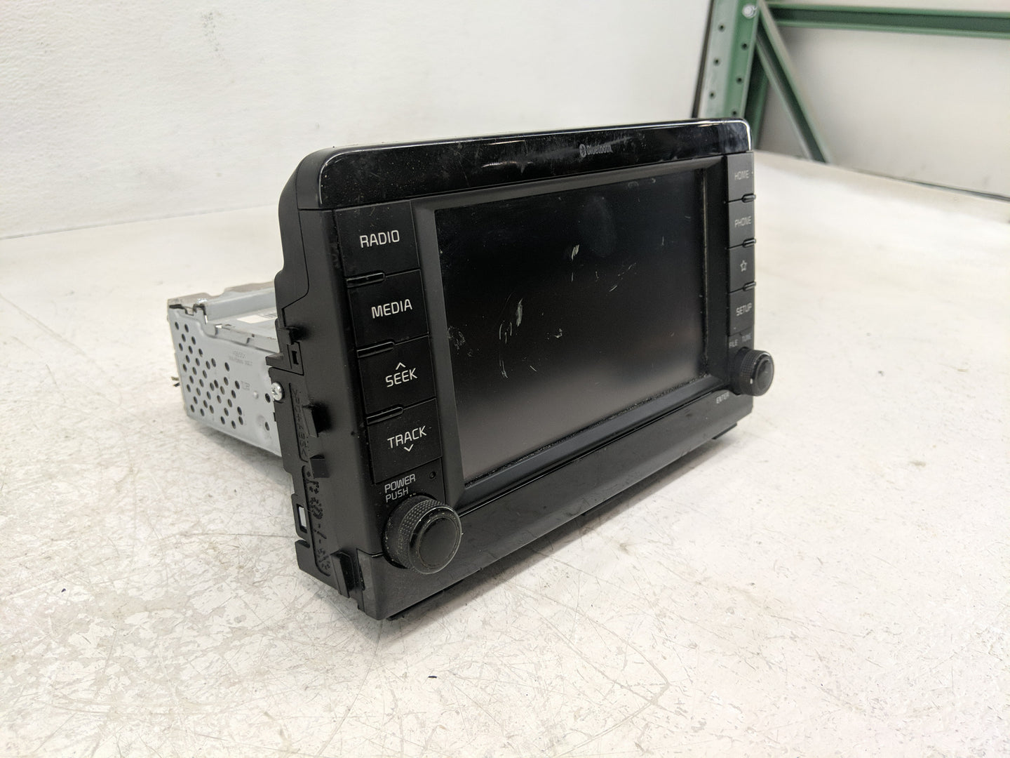 2019-2020 Kia Rio Radio AM FM Cd Player Receiver Replacement P/N:96160H9700FHV Fits Fits 2019 2020 OEM Used Auto Parts - Oem