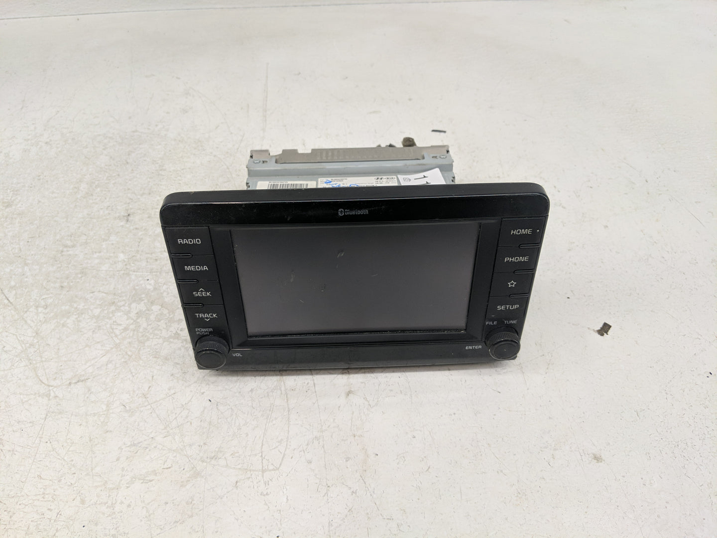 2019-2020 Kia Rio Radio AM FM Cd Player Receiver Replacement P/N:96160H9700FHV Fits Fits 2019 2020 OEM Used Auto Parts - Oem