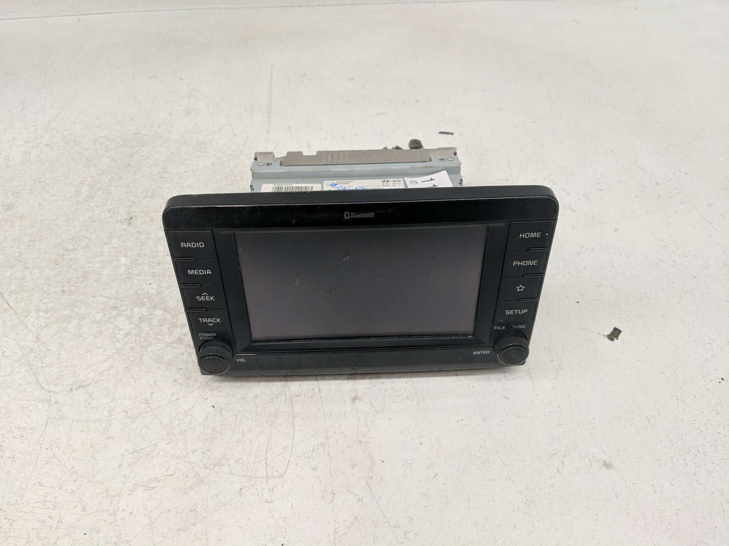 2019-2020 Kia Rio Radio AM FM Cd Player Receiver Replacement P/N:96160H9700FHV Fits Fits 2019 2020 OEM Used Auto Parts - Oem