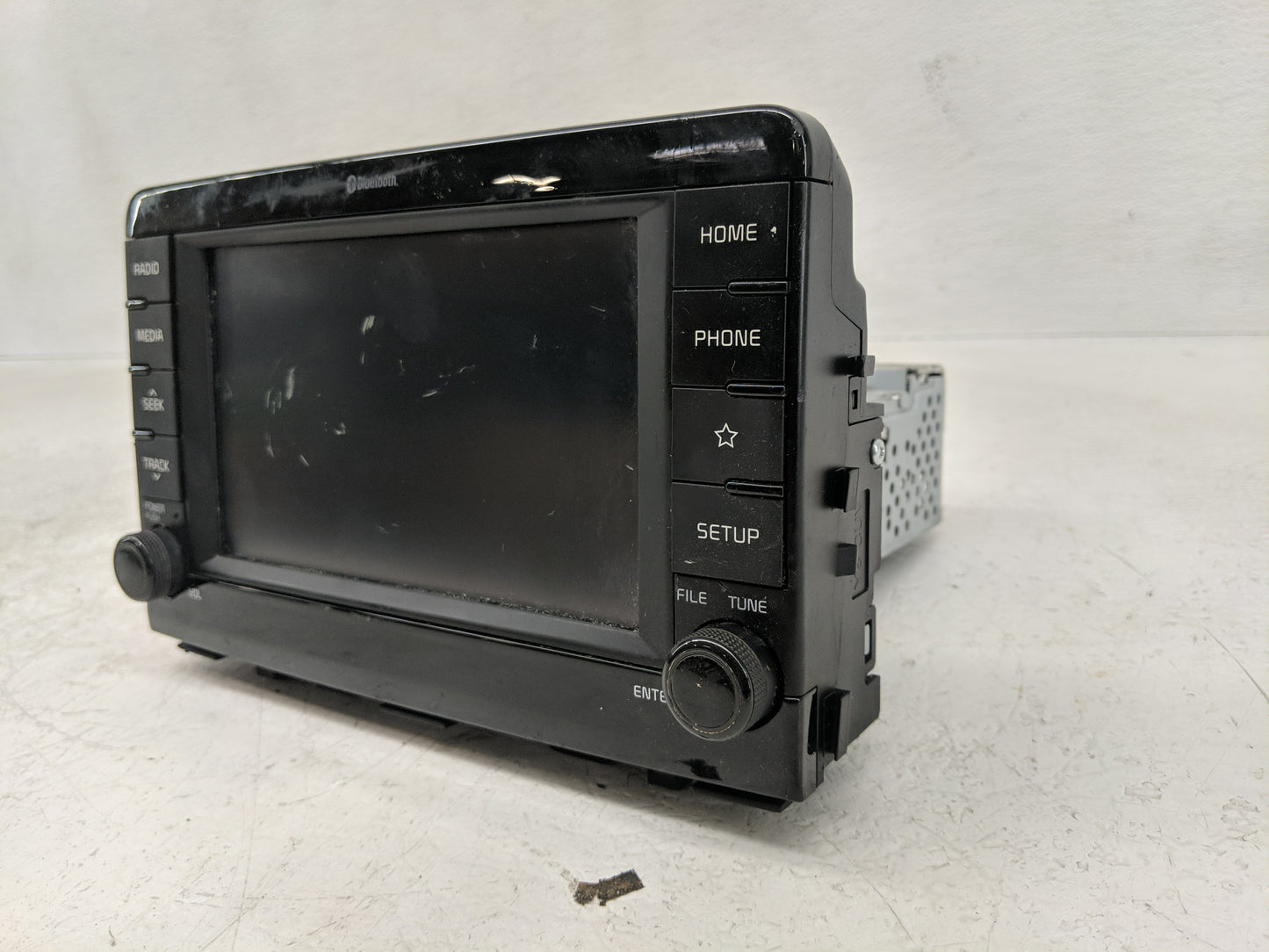 2019-2020 Kia Rio Radio AM FM Cd Player Receiver Replacement P/N:96160H9700FHV Fits Fits 2019 2020 OEM Used Auto Parts - Oem