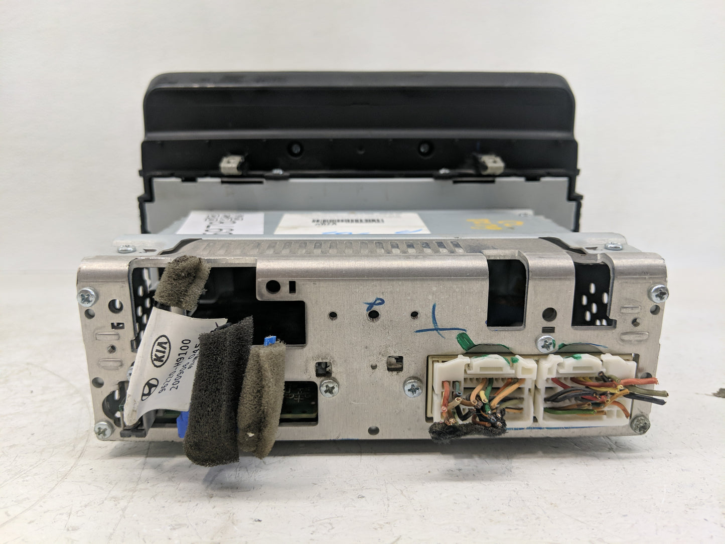 2019-2020 Kia Rio Radio AM FM Cd Player Receiver Replacement P/N:96160H9700FHV Fits Fits 2019 2020 OEM Used Auto Parts - Oem