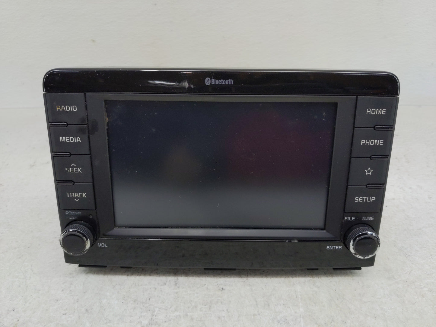 2018-2020 Kia Rio Radio AM FM Cd Player Receiver Replacement P/N:96160H9700FHV Fits Fits 2018 2019 2020 OEM Used Auto Parts 