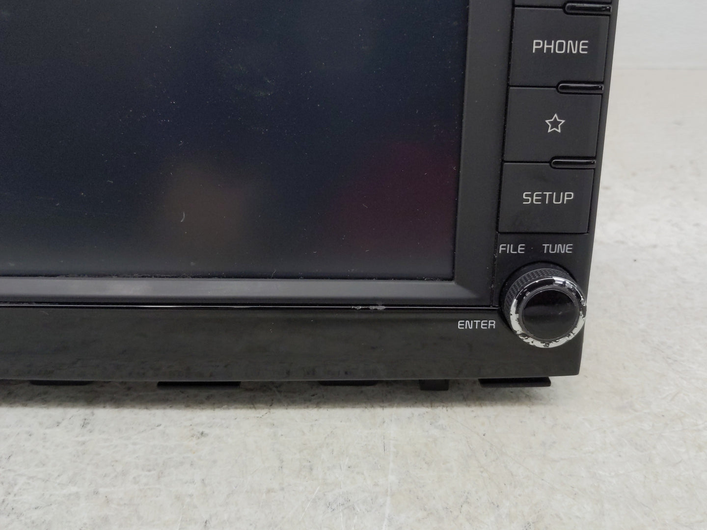 2018-2020 Kia Rio Radio AM FM Cd Player Receiver Replacement P/N:96160H9700FHV Fits Fits 2018 2019 2020 OEM Used Auto Parts 