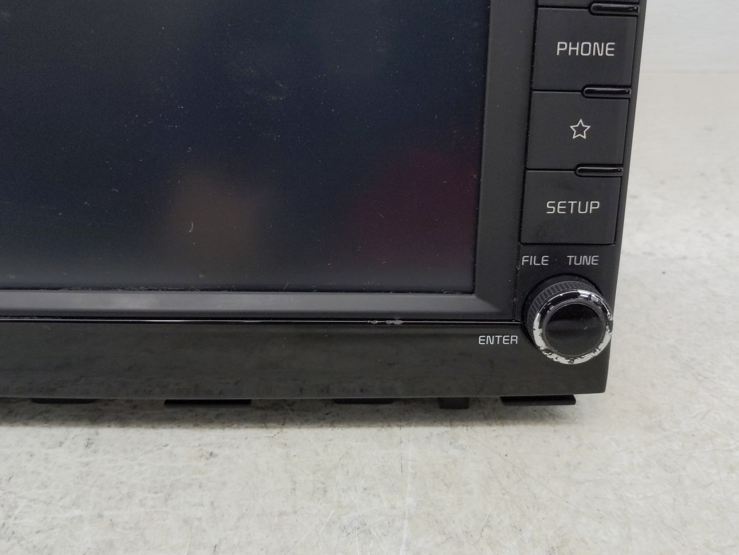 2018-2020 Kia Rio Radio AM FM Cd Player Receiver Replacement P/N:96160H9700FHV Fits Fits 2018 2019 2020 OEM Used Auto Parts 