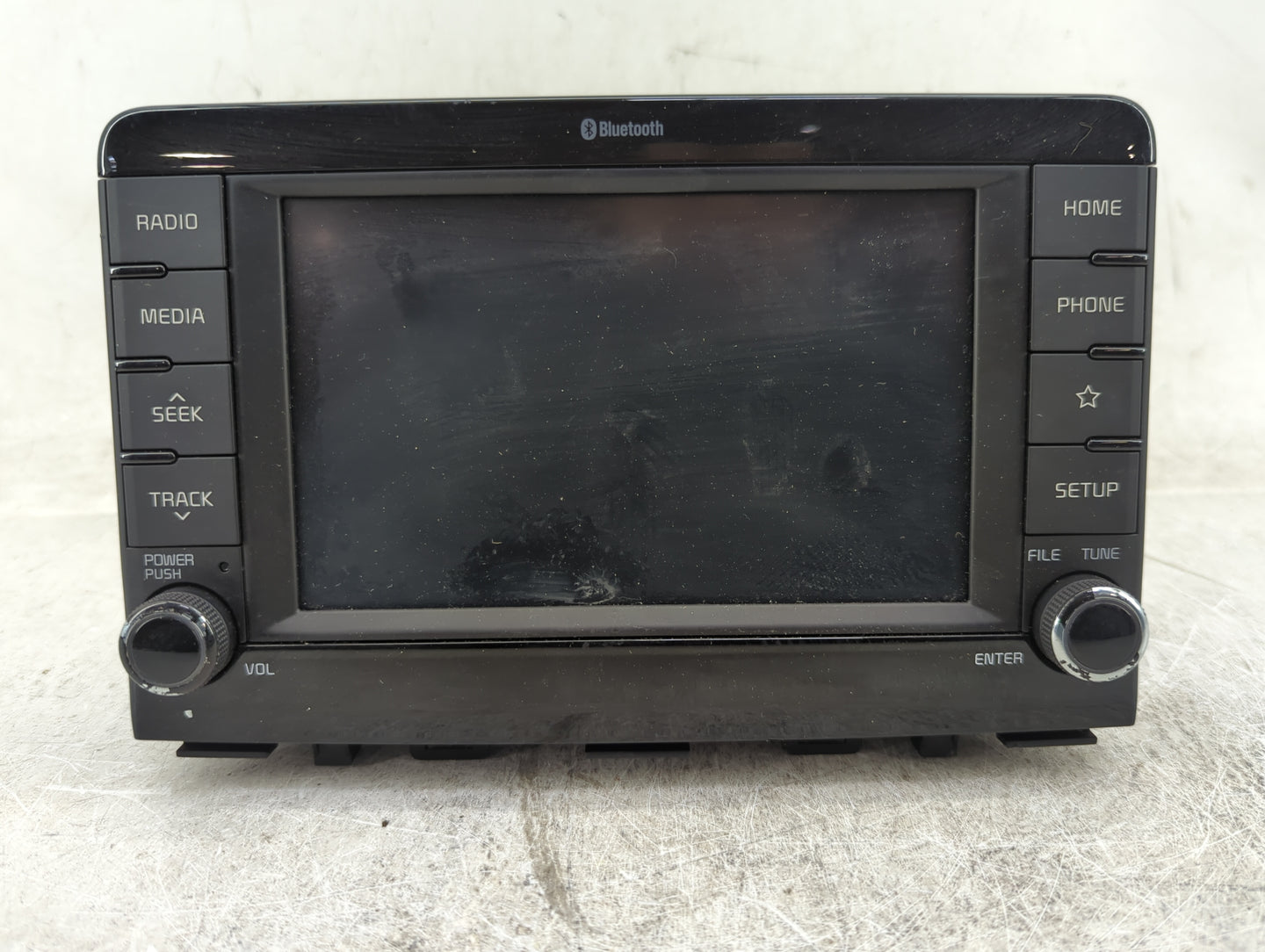 2019-2020 Kia Rio Radio AM FM Cd Player Receiver Replacement P/N:96160H9700FHV AD810H9AN, T08-ADB10H9AN Fits Fits 2019 2020 