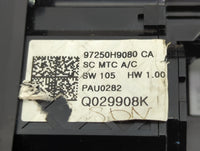 2020 Kia Rio Climate Control Module Temperature AC/Heater Replacement P/N:97250H9080 Fits OEM Used Auto Parts - Oemusedautop