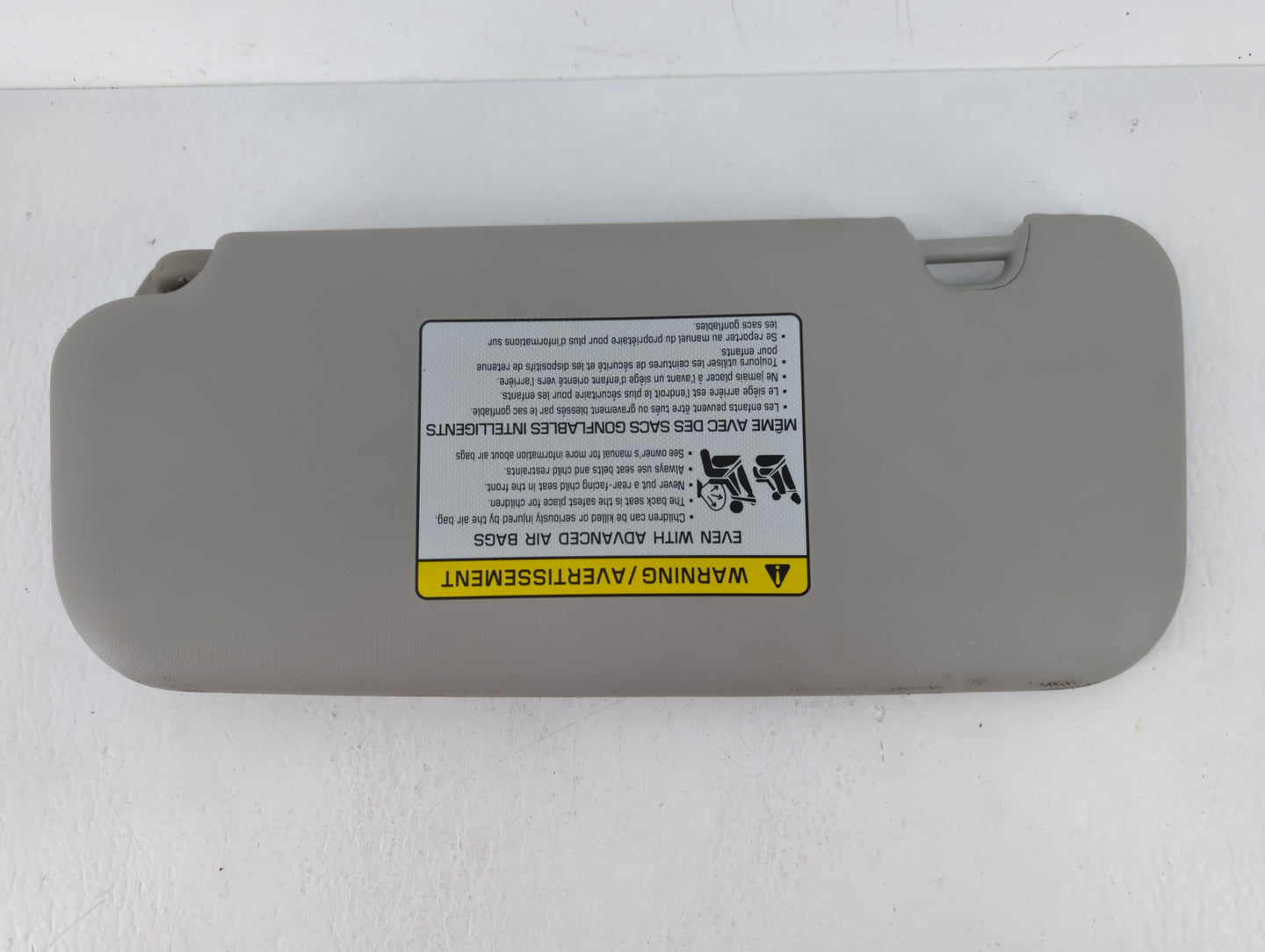 2018-2020 Kia Rio Sun Visor Shade Replacement Passenger Right Mirror Fits Fits 2018 2019 2020 2021 2022 OEM Used Auto Parts 