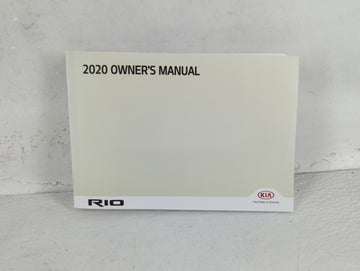 2020 Kia Rio Owners Manual Book Guide OEM Used Auto Parts - Oemusedautoparts1.com