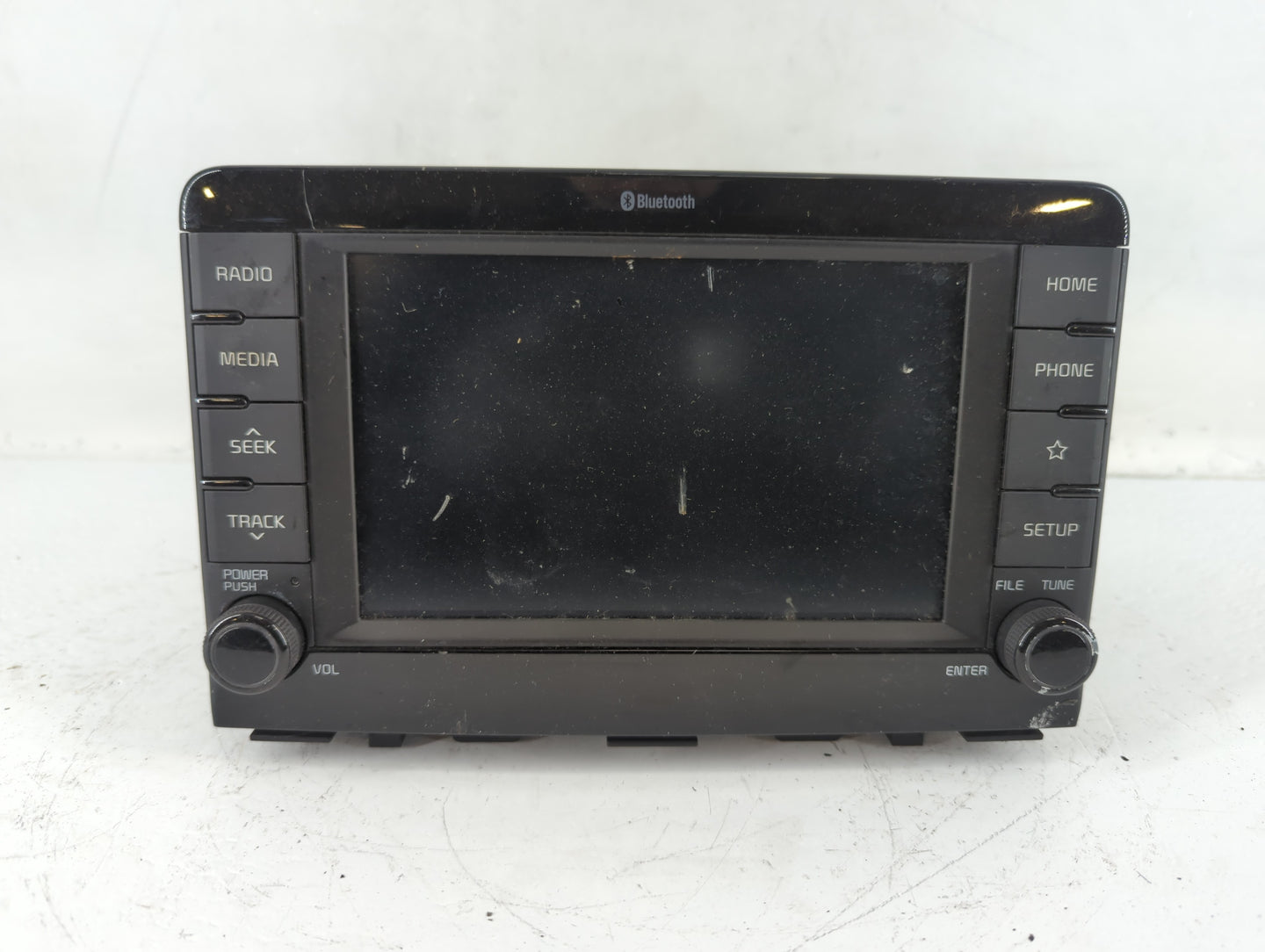 2019-2020 Kia Rio Radio AM FM Cd Player Receiver Replacement P/N:96160H9700FHV Fits Fits 2019 2020 OEM Used Auto Parts - Oem