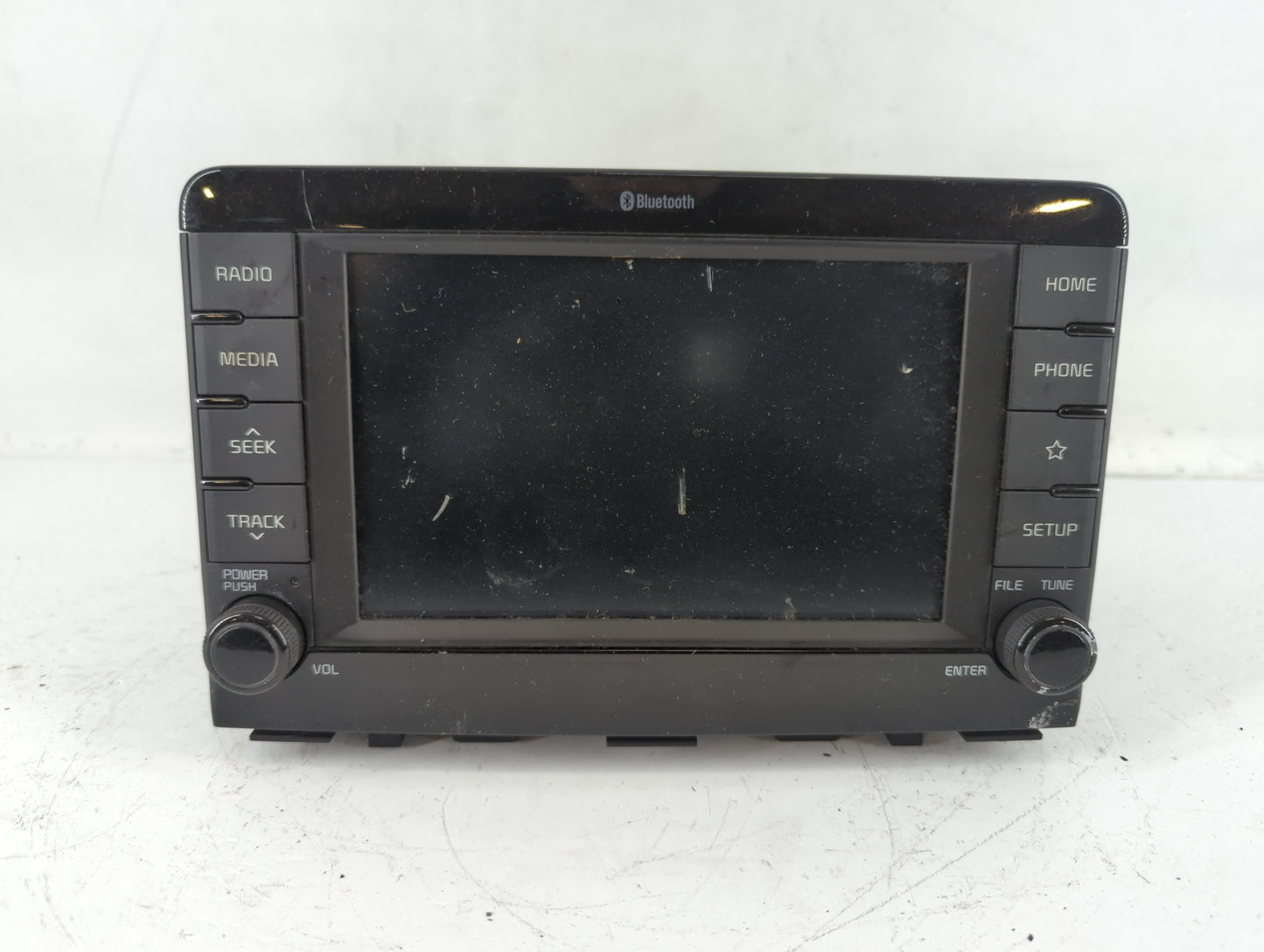 2019-2020 Kia Rio Radio AM FM Cd Player Receiver Replacement P/N:96160H9700FHV Fits Fits 2019 2020 OEM Used Auto Parts - Oem