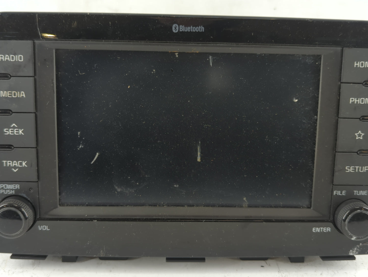 2019-2020 Kia Rio Radio AM FM Cd Player Receiver Replacement P/N:96160H9700FHV Fits Fits 2019 2020 OEM Used Auto Parts - Oem