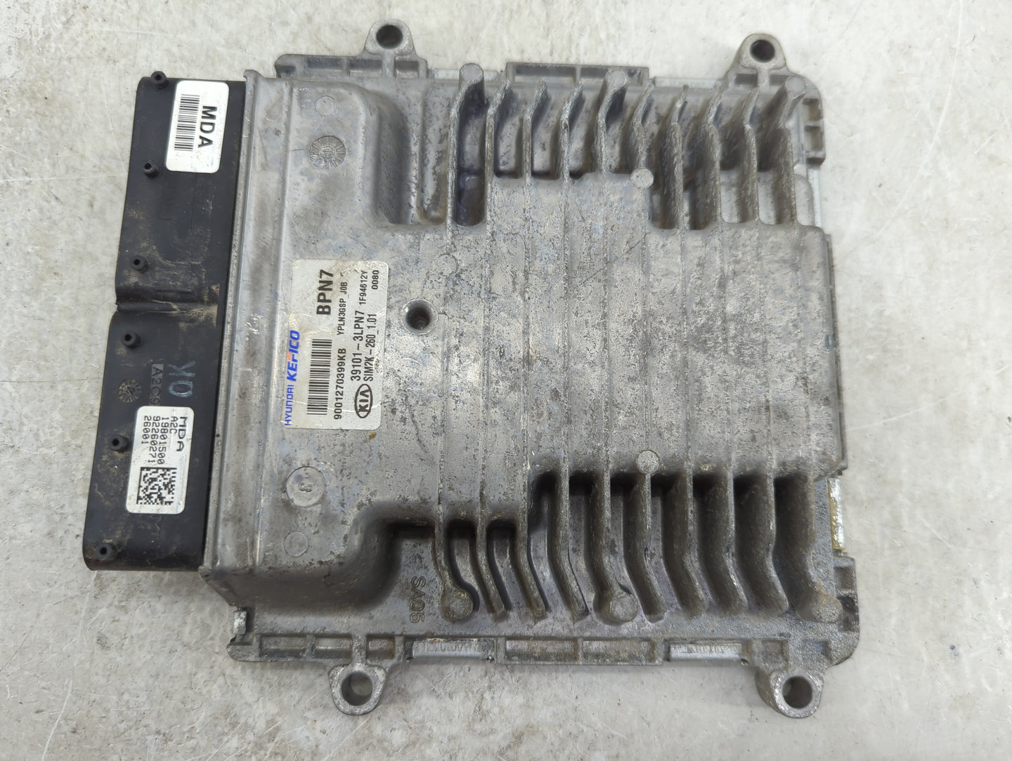 2020 Kia Sedona PCM Engine Control Computer ECU ECM PCU OEM P/N:39101-3LPN7 9001270399KB, SIM2K-260_1.01, YPLN3GSP_J0B Fits 