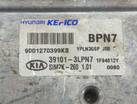2020 Kia Sedona PCM Engine Control Computer ECU ECM PCU OEM P/N:39101-3LPN7 9001270399KB, SIM2K-260_1.01, YPLN3GSP_J0B Fits 
