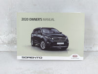 2020 Kia Sorento Owners Manual Book Guide P/N:LXG5-EU98B OEM Used Auto Parts - Oemusedautoparts1.com