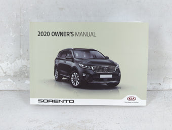 compare product 2020 Kia Sorento Owners Manual Book Guide P/N:LXG5-EU98B OEM Used Auto Parts