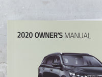 2020 Kia Sorento Owners Manual Book Guide P/N:LXG5-EU98B OEM Used Auto Parts - Oemusedautoparts1.com