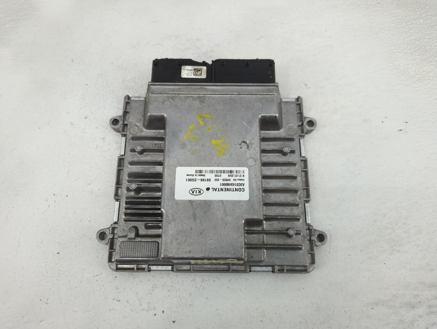 2019-2020 Kia Sorento PCM Engine Control Computer ECU ECM PCU OEM P/N:A3C0143460001 39199-2G051 Fits Fits 2019 2020 OEM Used