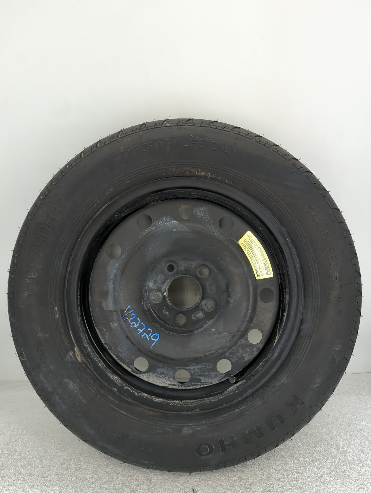2011-2020 Kia Sorento Spare Donut Tire Wheel Rim Oem - Oemusedautoparts1.com