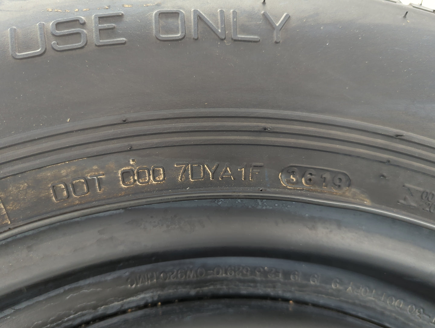 2011-2020 Kia Sorento Spare Donut Tire Wheel Rim Oem - Oemusedautoparts1.com