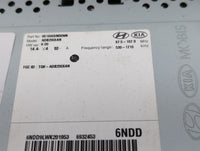 2020 Kia Sorento Radio AM FM Cd Player Receiver Replacement P/N:96160C6ND0WK Fits OEM Used Auto Parts - Oemusedautoparts1.co