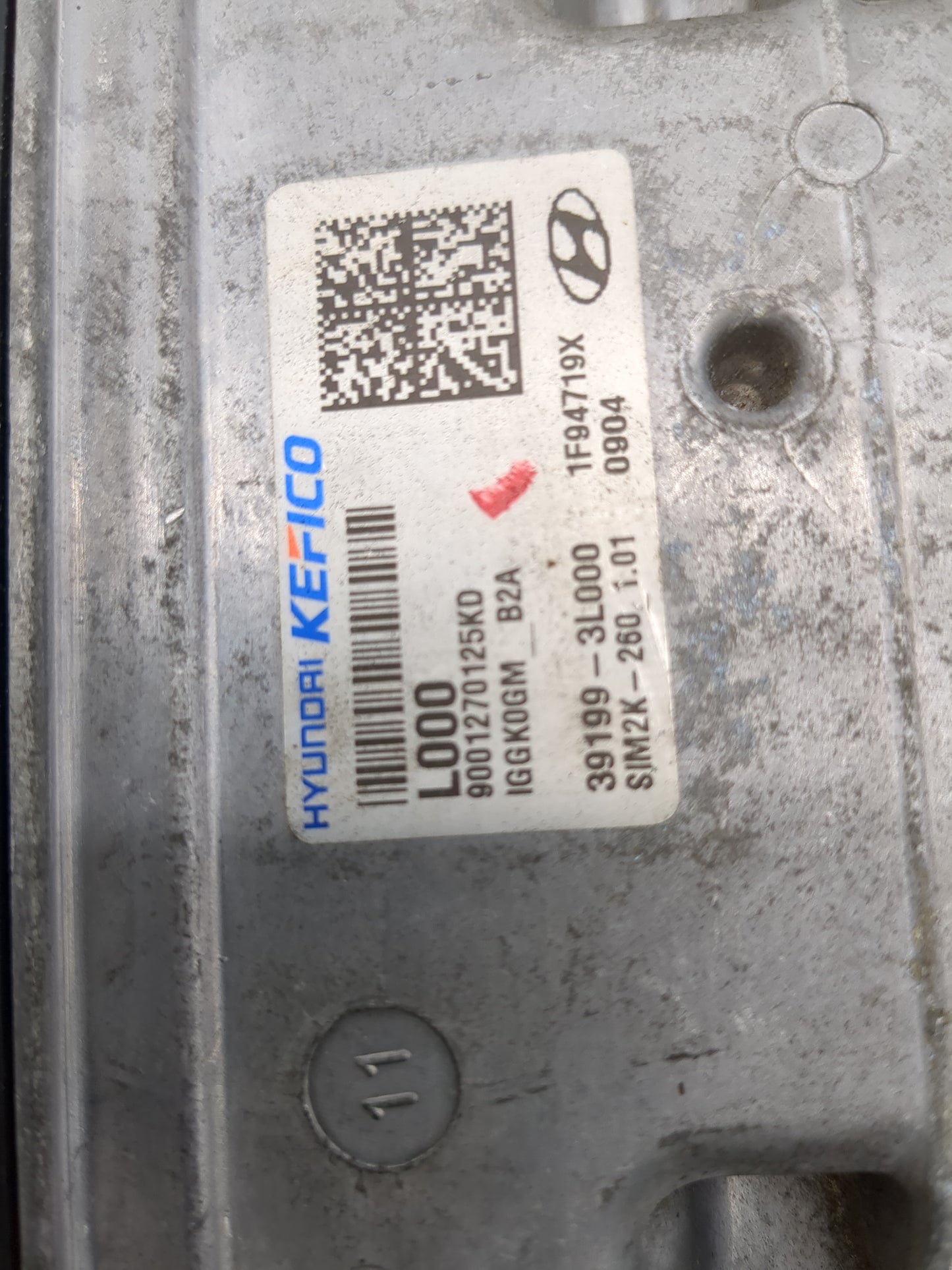 2019-2020 Kia Sorento PCM Engine Control Computer ECU ECM PCU OEM P/N:39199-3L000 Fits Fits 2019 2020 OEM Used Auto Parts - 