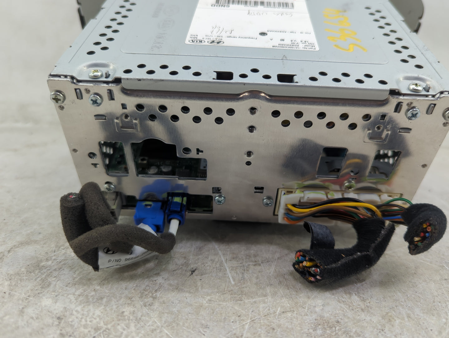 2019-2020 Kia Sorento Radio AM FM Cd Player Receiver Replacement P/N:56160C6ND0WK ADB206AN, TQ8-ADB206AN Fits Fits 2019 2020