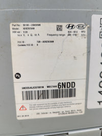 2019-2020 Kia Sorento Radio AM FM Cd Player Receiver Replacement P/N:96160-C6ND0WK AD820C6AN, TQ8-AD820C6AN Fits Fits 2019 2