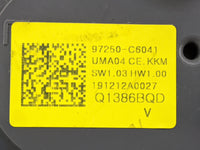 2020 Kia Sorento Climate Control Module Temperature AC/Heater Replacement P/N:97250-C6041 Fits OEM Used Auto Parts - Oemused
