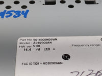 2020 Kia Sorento Radio AM FM Cd Player Receiver Replacement P/N:96160C6ND0WK ADB20C6AN, TQ8-ADB20C6AN Fits OEM Used Auto Par