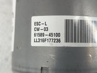 2019-2020 Kia Sorento ABS Pump Control Module Replacement P/N:61589-45100 58900-C6200 Fits Fits 2019 2020 OEM Used Auto Part