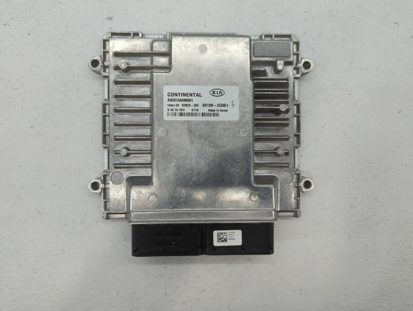 2019-2020 Kia Sorento PCM Engine Control Computer ECU ECM PCU OEM P/N:39199-2G051 Fits Fits 2019 2020 OEM Used Auto Parts - 